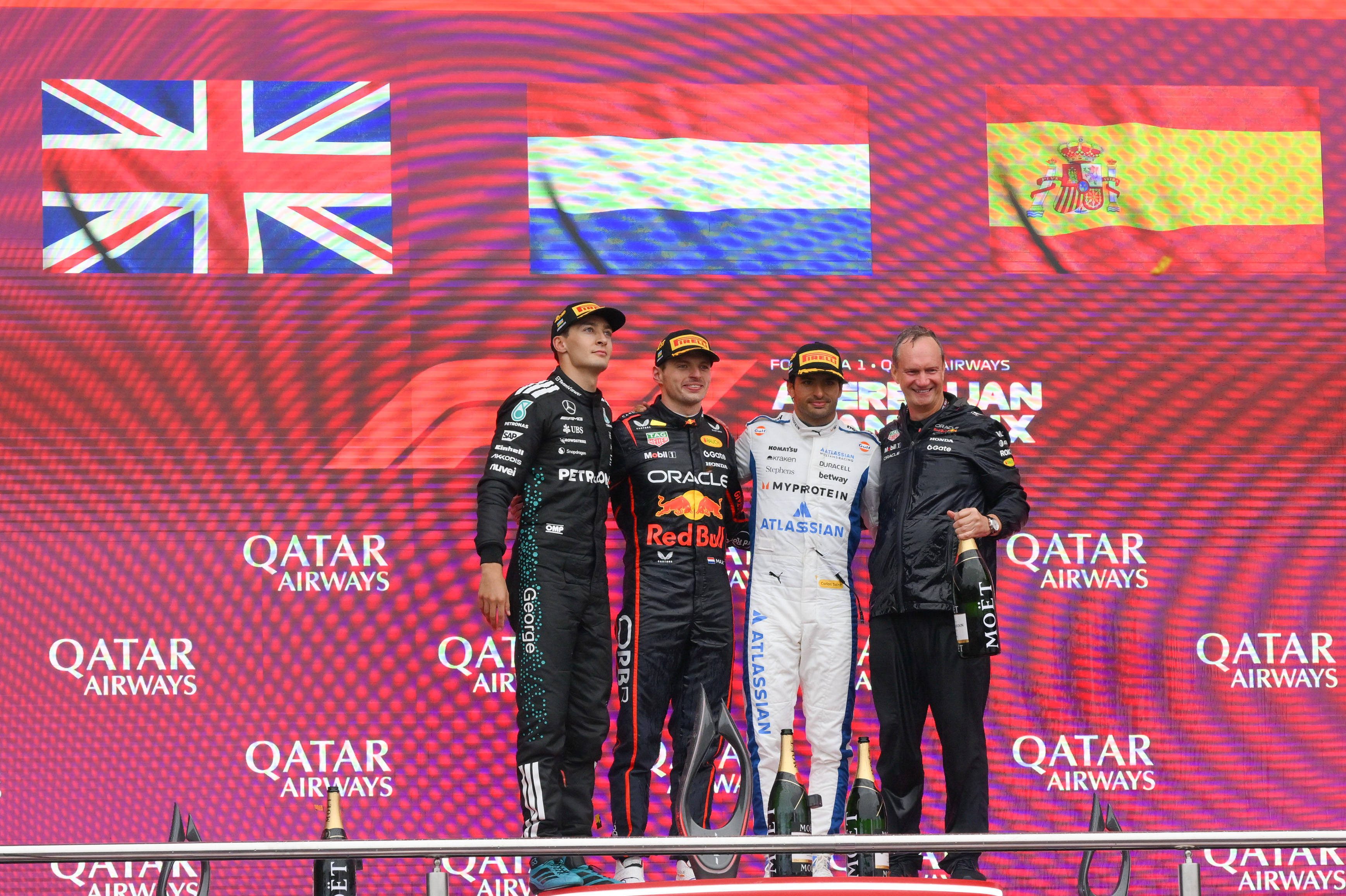 包含红牛车队绝杀威廉姆斯，拉塞尔高光表现的词条